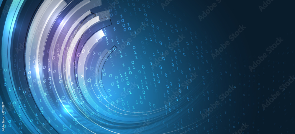 Hi-tech vector illustration with various technology elements. Abstract global sci fi concept. Digital internet communication on blue background. Wide Cyber security internet and networking concept. Hi-tech vector illustration with various technology elements. Abstract global sci fi concept. Digital internet communication on blue background. Wide Cyber security internet and networking concept.