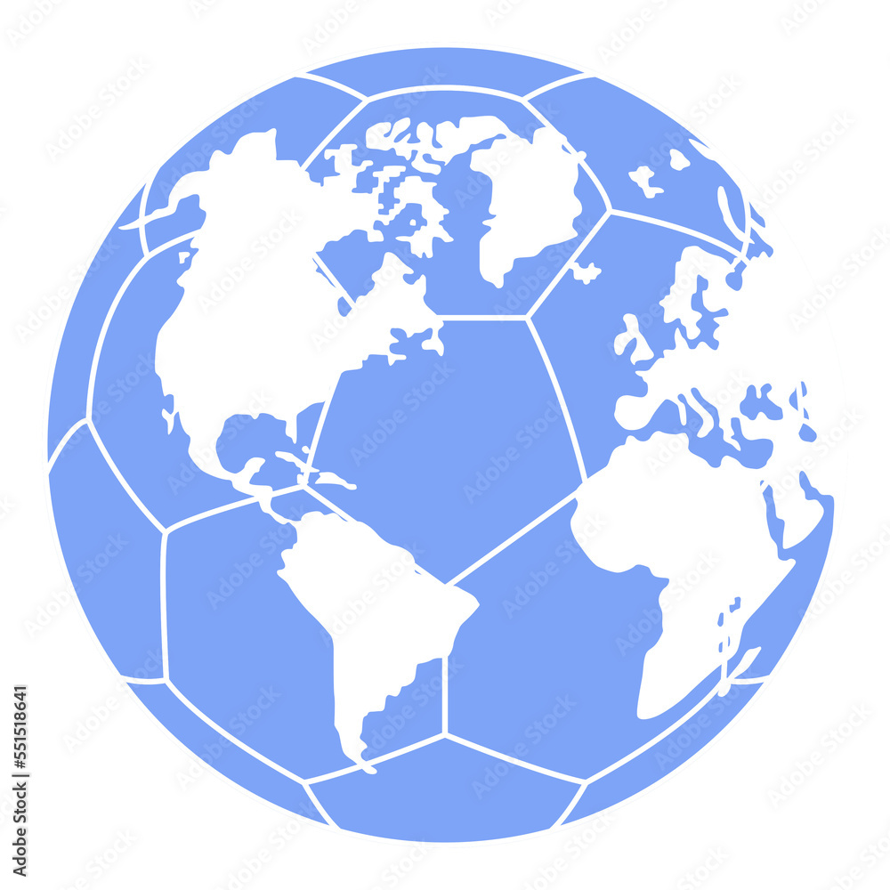 World Map on the Foot Ball Silhouette for Icon, Symbol, Pictogram, Sport News, Art Illustration, Apps, Website or Graphic Design Element. Format PNG World Map on the Foot Ball Silhouette for Icon, Symbol, Pictogram, Sport News, Art Illustration, Apps, Website or Graphic Design Element. Format PNG