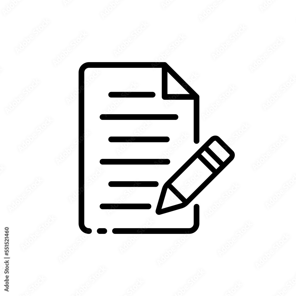 Documents line icon. File management, digital, paper, documentation, electronic, office work, information, personal data, transfer, storage. Business concept. Vector line icon on white background Documents line icon. File management, digital, paper, documentation, electronic, office work, information, personal data, transfer, storage. Business concept. Vector line icon on white background