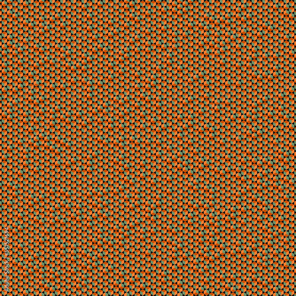 Obraz premium Hexagonal Maze pattern abstract illustration