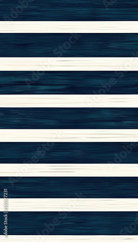 Striped background. Band pattern. Ribbed structure. Blue white color contrast bars texture symmetrical decorative ornament collage illustration.