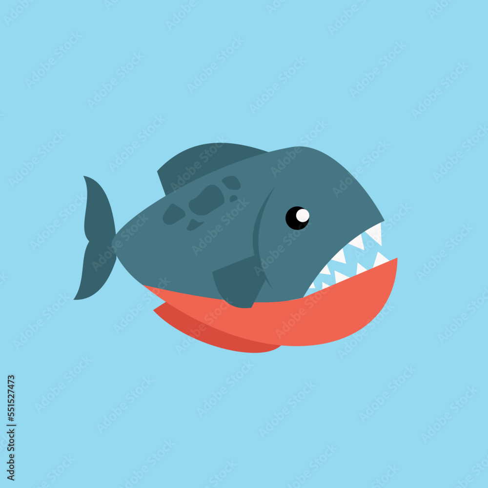 Small fish with big teeth, sabertooth Small fish with big teeth, sabertooth