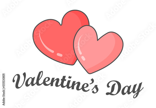 Wallpaper Mural happy valentines day. Heart, love, romance or valentine's day red vector icon Torontodigital.ca