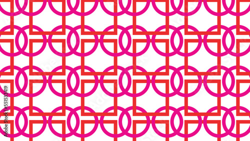 abstract wallpaper of seamless pattern in red pink colored