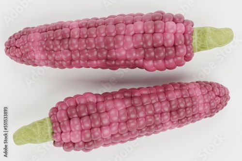 фотографія Realistic 3D Render of Corns