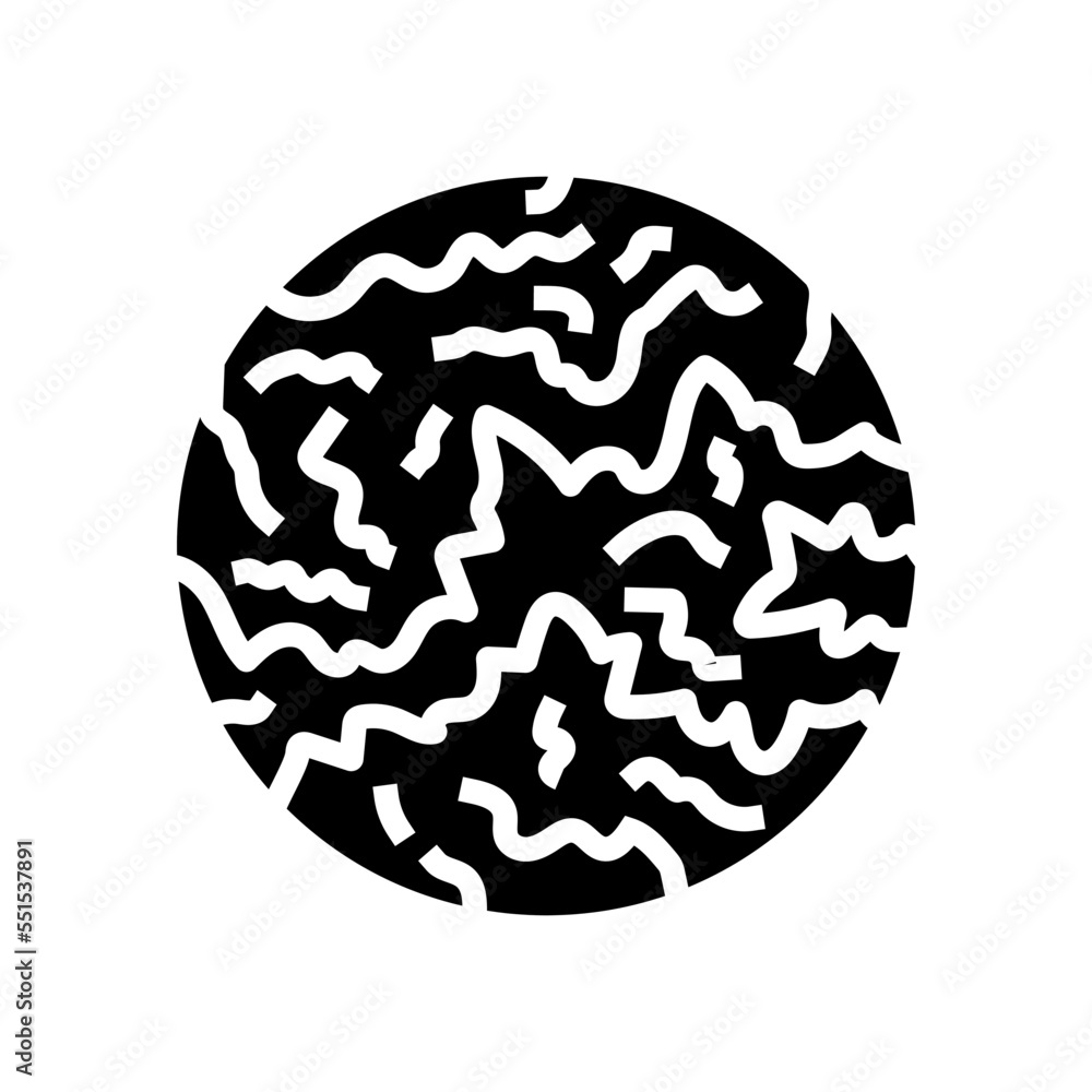 venus planet glyph icon vector. venus planet sign. isolated symbol illustration venus planet glyph icon vector. venus planet sign. isolated symbol illustration