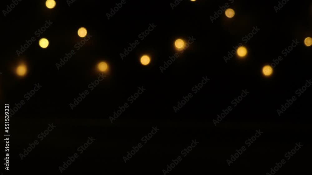 Blurred abstract color circle blurred Christmas lights video Christmas and New Year Theme 4k Blurred abstract color circle blurred Christmas lights video Christmas and New Year Theme 4k