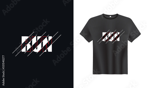 Motivational t shirt design template