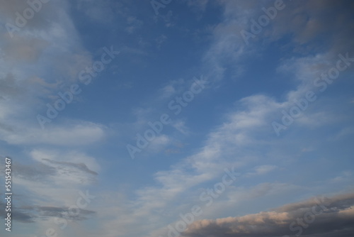 Fototapeta Naklejka Na Ścianę i Meble -  Cloudy dramatic stormy grey sky.