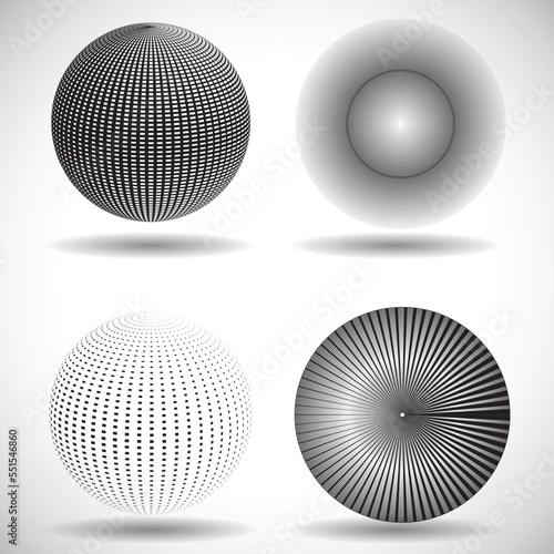 Halftone dots in circle form. round logo . vector dotted frame . Half tone design element.