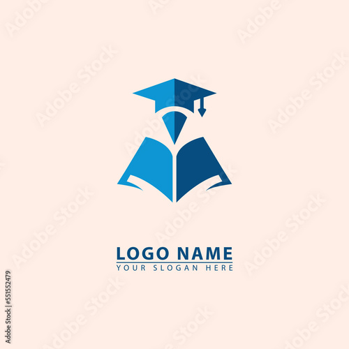 education logo icon vector.