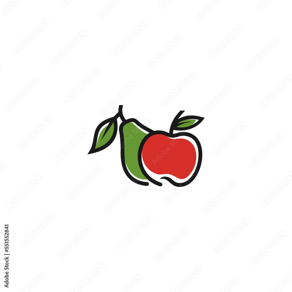 apple avocado logo vector icon illustration
apple avocado logo vector icon illustration