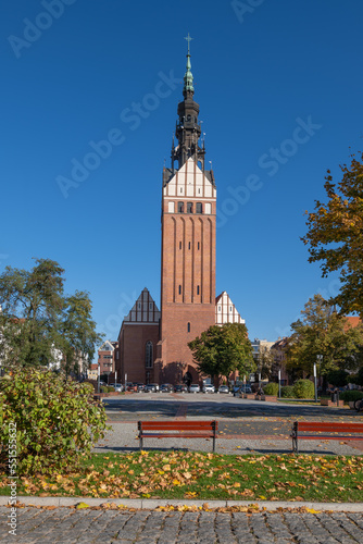St Nicholas Cathedral In Elblag, Poland