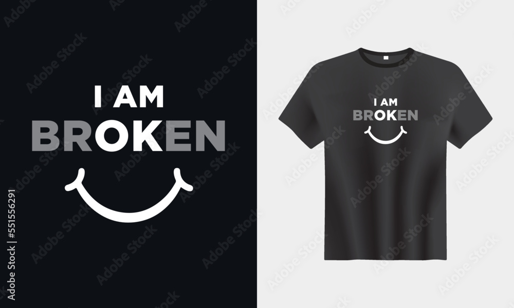 Typography editable T-shirt for print Typography editable T-shirt for print