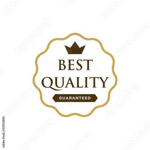 Best seller, Best Quality badge logo design. Best seller vector isolated