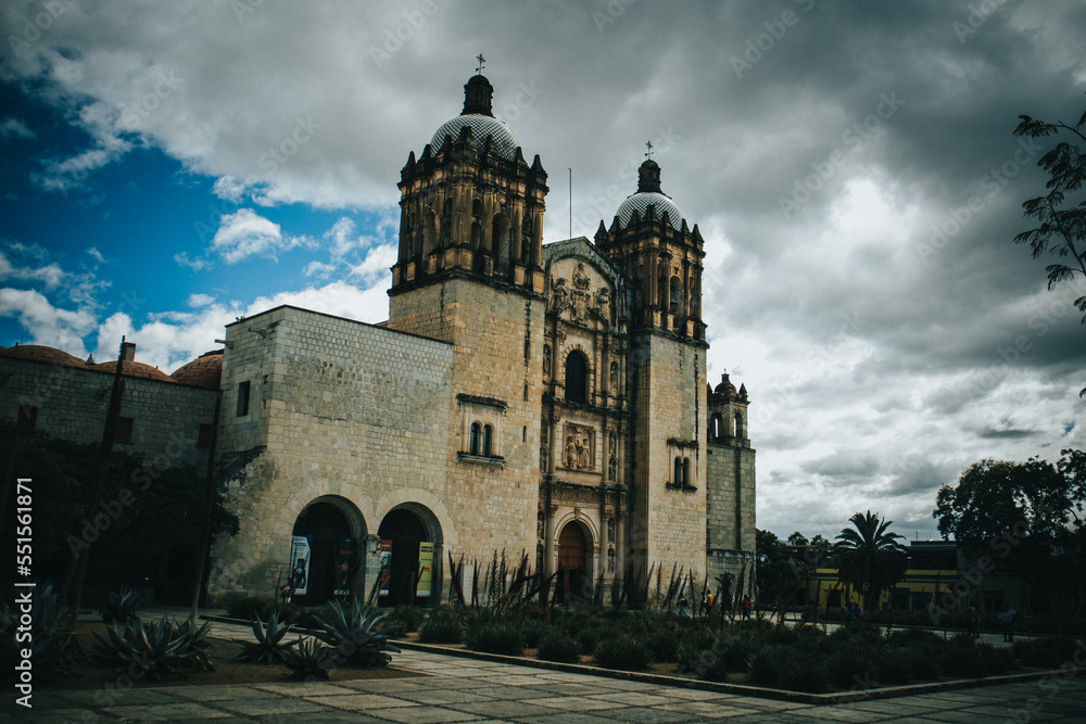 #oaxaca #mexico #cathedral #travel #street  sky #cloud #canon #walk