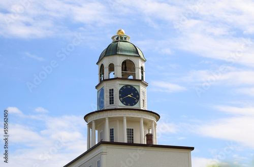 View of the Halifax town clock