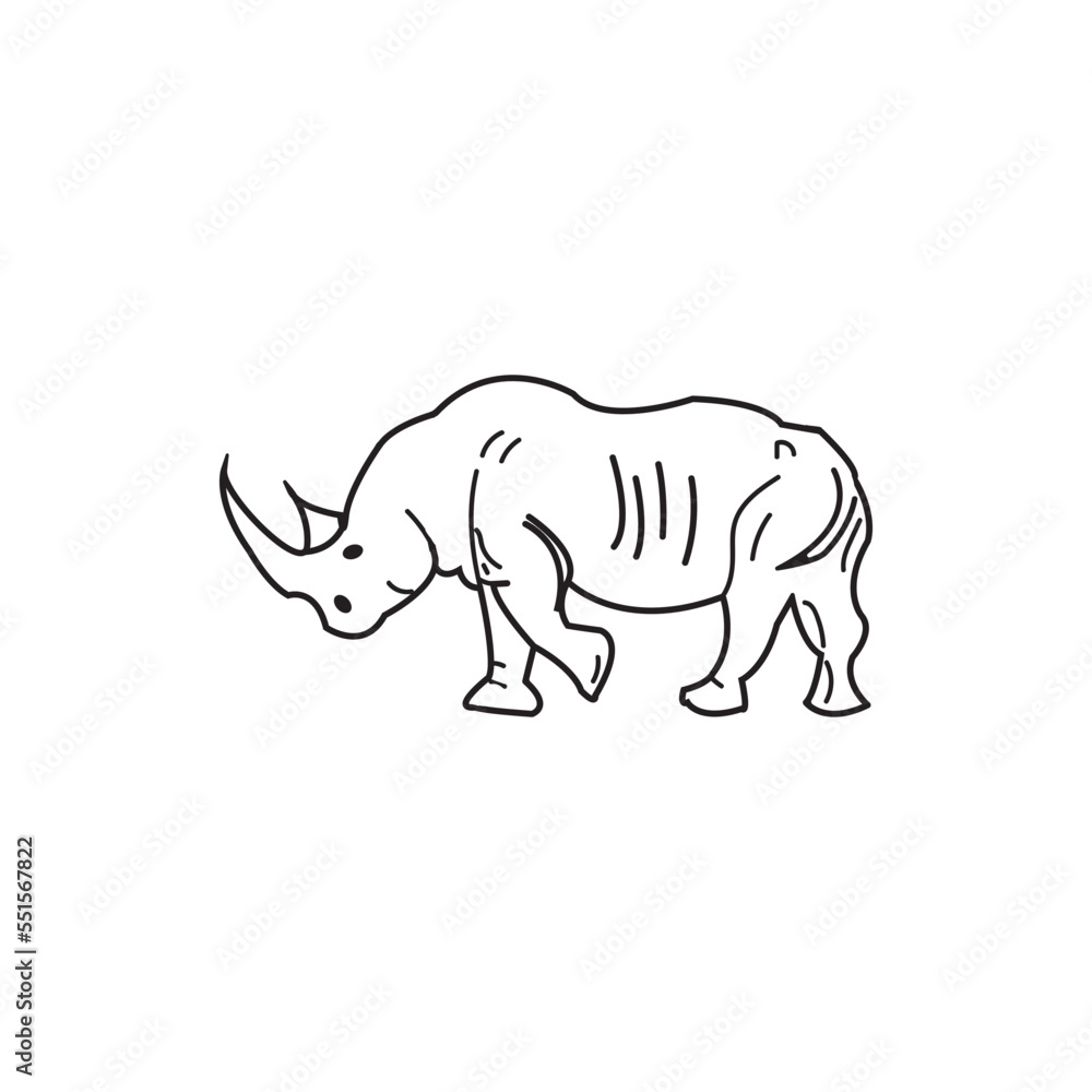 horned rhino icon 1