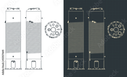 Chemical reactor blueprints