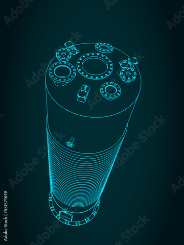 Chemical reactor illustration