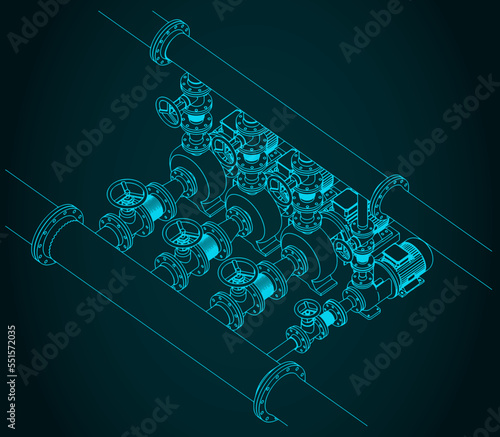 Pump station