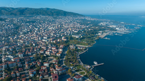 Kocaeli Province is located at the easternmost end of the Marmara Sea around the Gulf of Izmit. © kenan