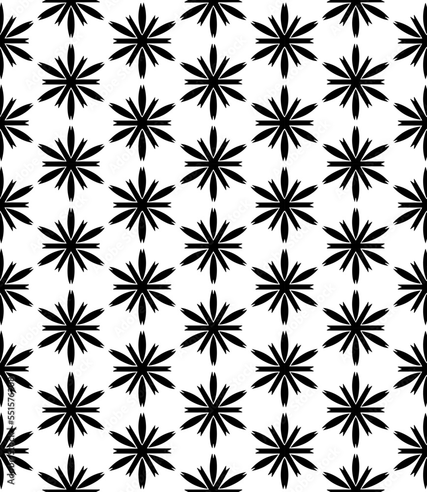 Black and white seamless abstract pattern. Background and backdrop. Grayscale ornamental design. Mosaic ornaments. Vector graphic illustration. EPS10. Black and white seamless abstract pattern. Background and backdrop. Grayscale ornamental design. Mosaic ornaments. Vector graphic illustration. EPS10.