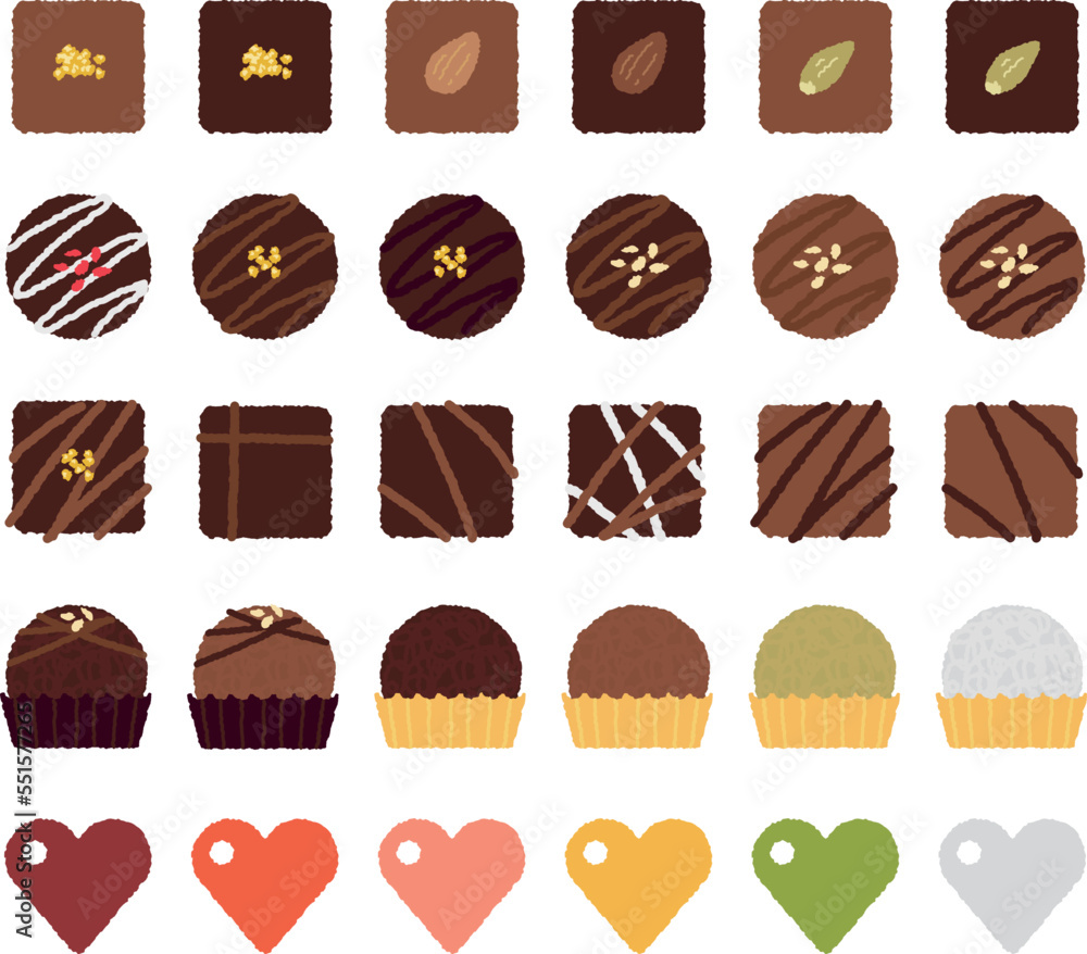 Valentine's Day material. various kinds of chocolate. Valentine's Day material. various kinds of chocolate.