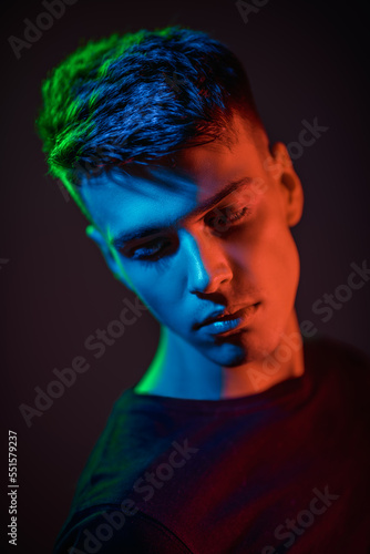 sad young guy