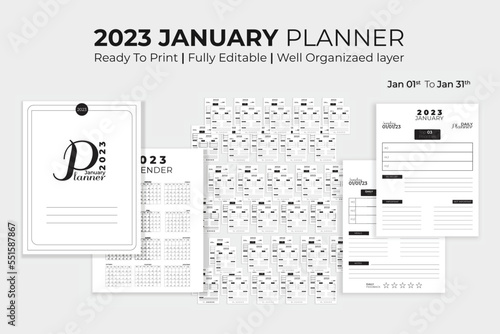 January Planner 2023