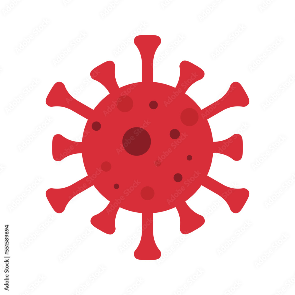 Covid-19 Vector concept STOP CORONAVIRUS. Flat icons of a virus Covid-19 Vector concept STOP CORONAVIRUS. Flat icons of a virus