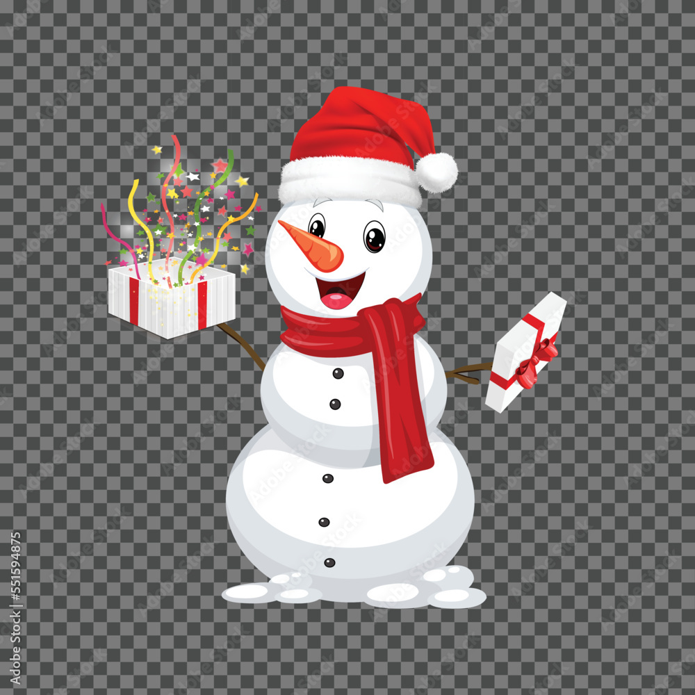 Transparent Marry Christmas smiley Clipart Vector Template Transparent Marry Christmas smiley Clipart Vector Template