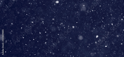 Abstract Snowy Christmas Background. New Year celebration