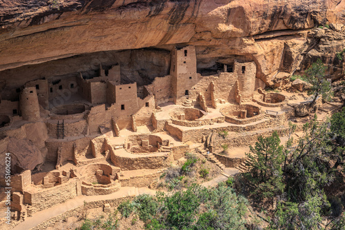Φωτογραφία Cliff Palace View from the Overlook, Mesa Verde National Park, Colorado