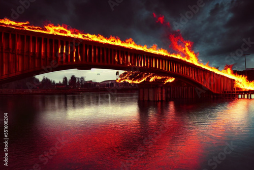 Burning Bridge
Generative AI