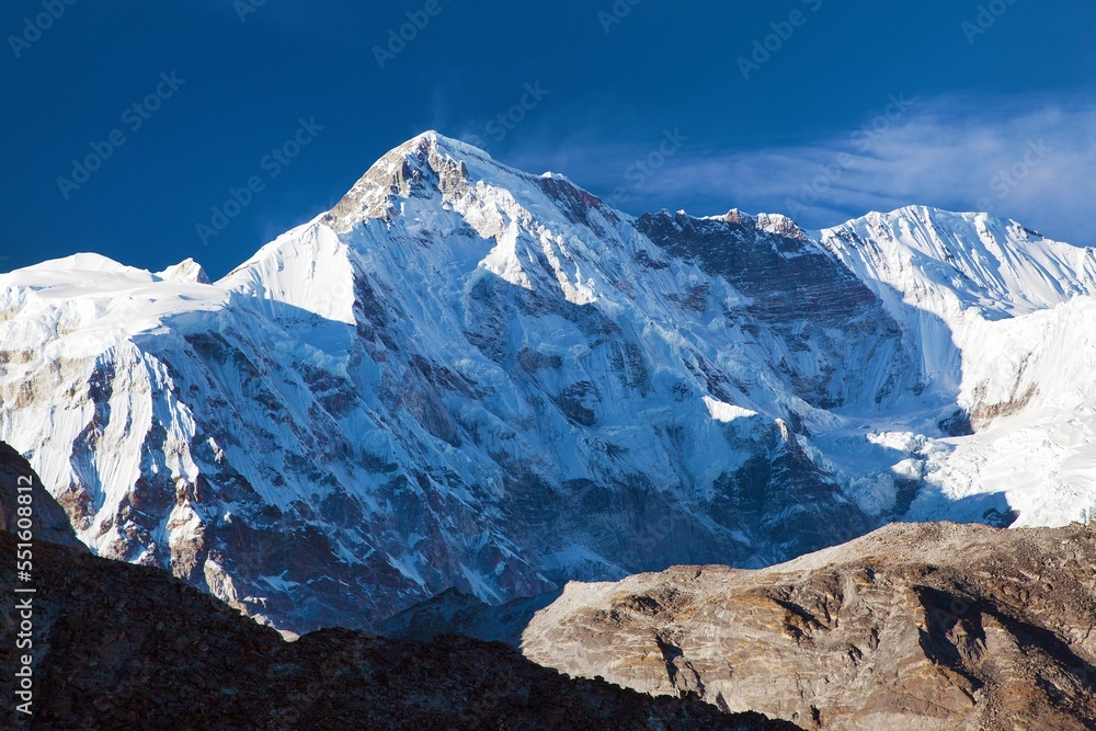 Mount Cho Oyu, Nepal Himalayas mountains
