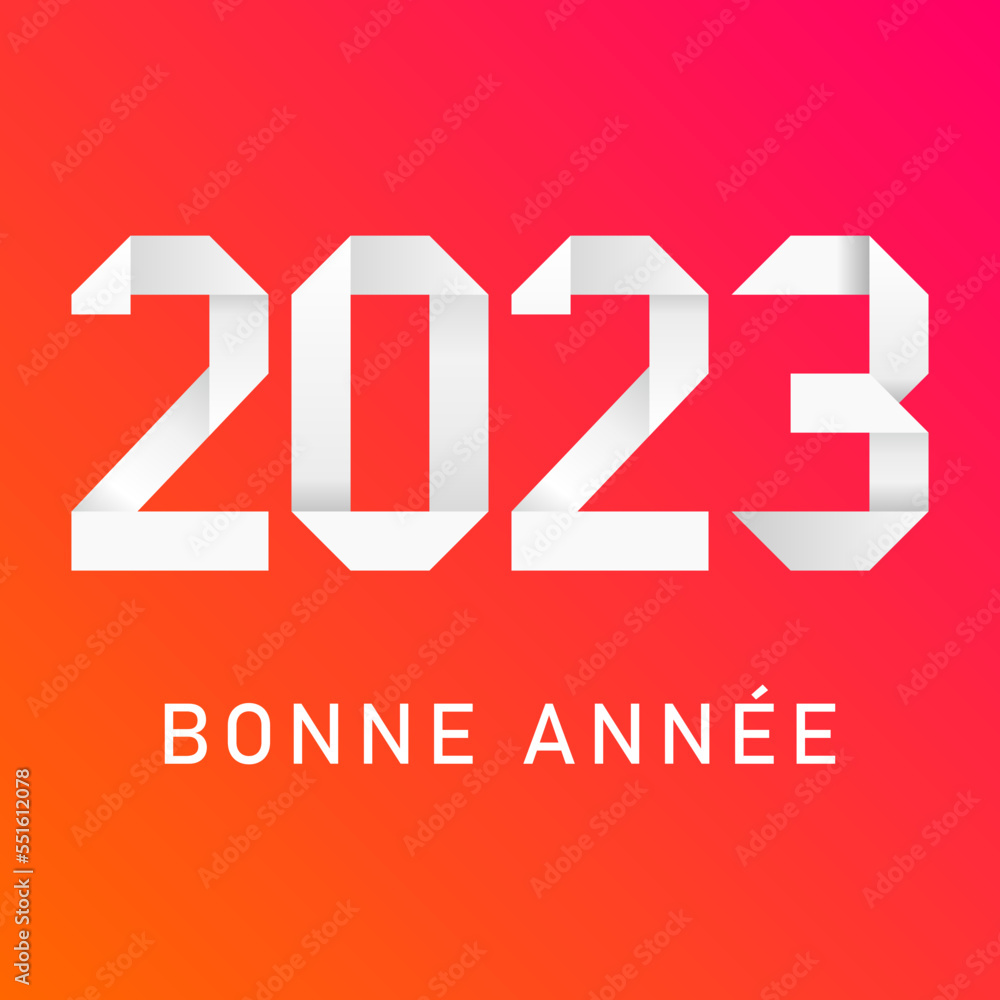 2023 - Meilleurs vœux - Bonne année 2023 - Meilleurs vœux - Bonne année