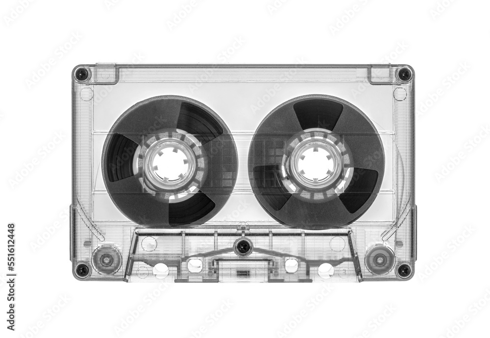 Fototapeta premium reel 2 reel cassette isolated on white