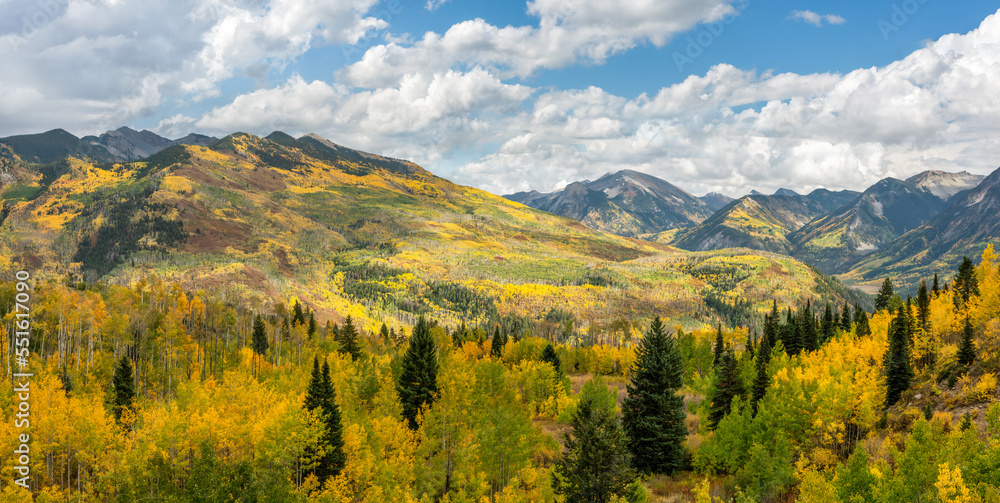 McClure Pass in Autumn - Colorado - Rocky Mountains McClure Pass in Autumn - Colorado - Rocky Mountains