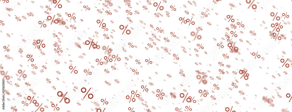 Sales icons floating in the air 3D rendering Sales icons floating in the air 3D rendering