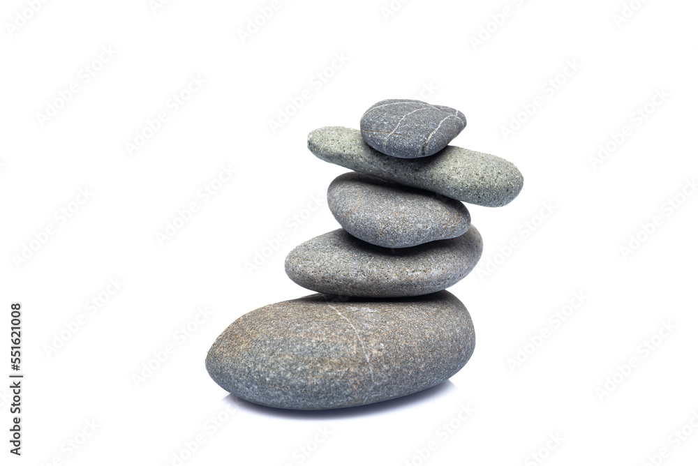 Balancing Stones. Isolated on white background. Balancing Stones. Isolated on white background.