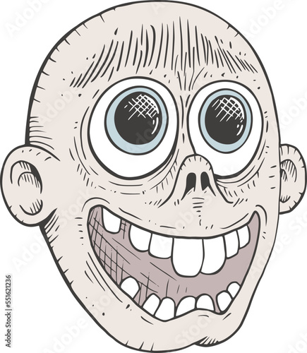 Mad ugly face draw