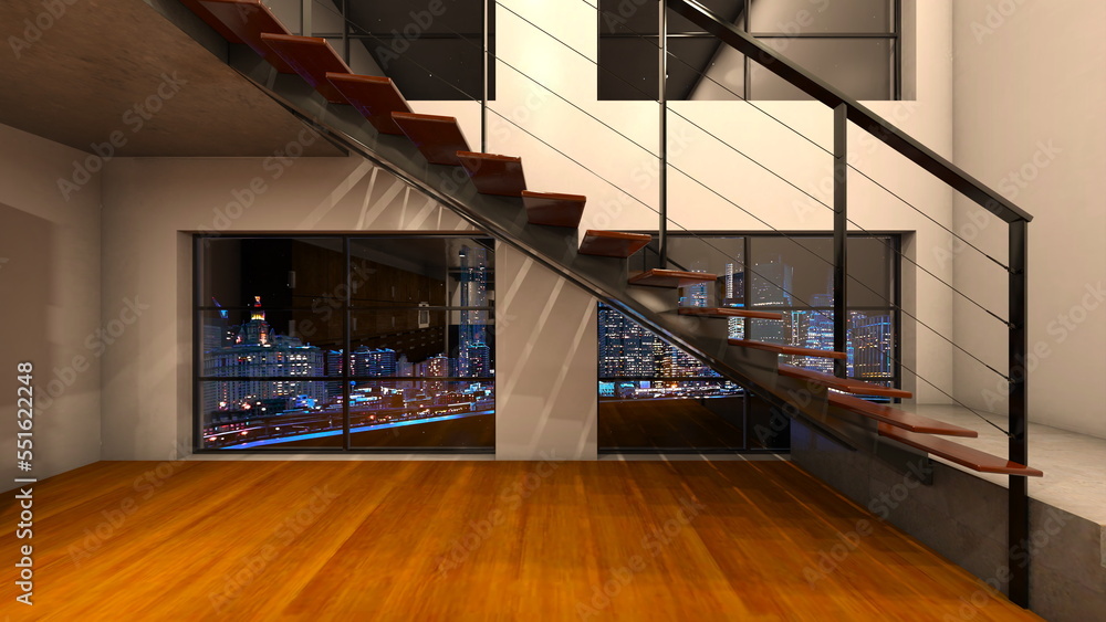 Obraz premium リビングダイニング