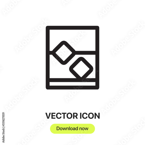 whiskey icon vector. Linear style sign for mobile concept and web design. whiskey symbol illustration. Pixel vector graphics - Vector.