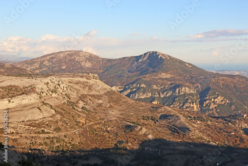 Mountains of the Southern French Alps 