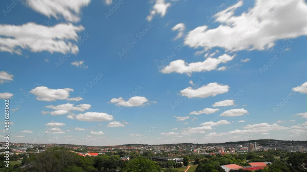 timelapse of clouds on a summer city sunny day timelapse of clouds on a summer city sunny day