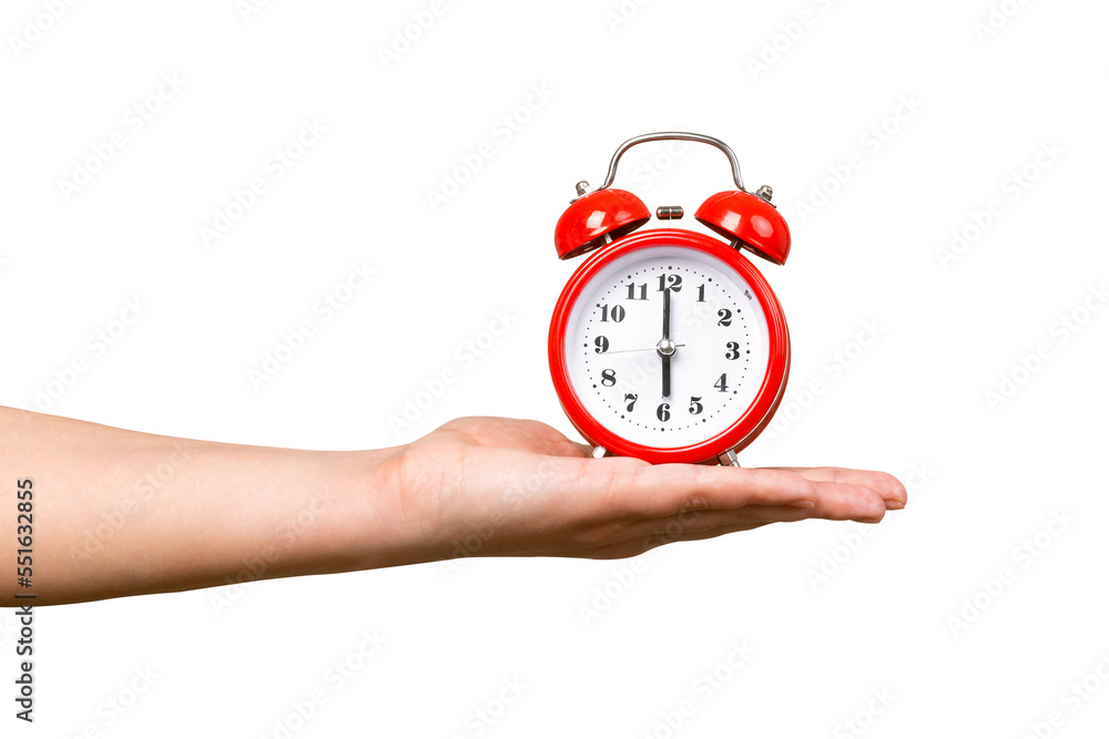 red clock with alarm red clock with alarm