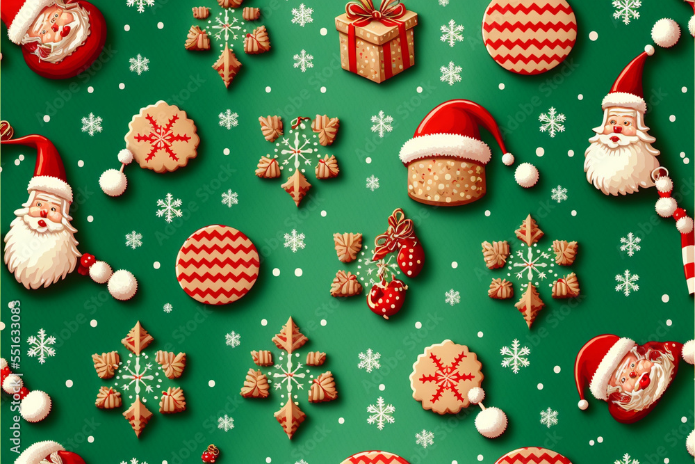 seamless christmas pattern seamless christmas pattern