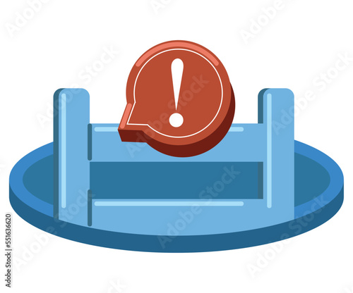 404 error danger icon