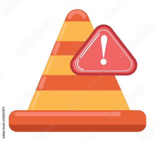 404 error caution icon
